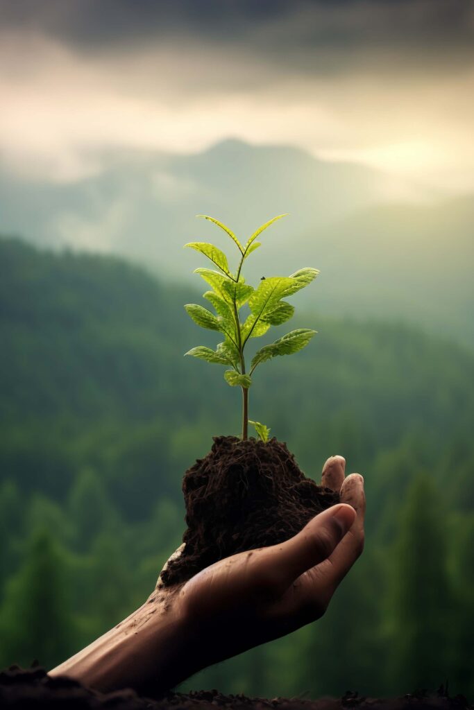 sustainable travel concept